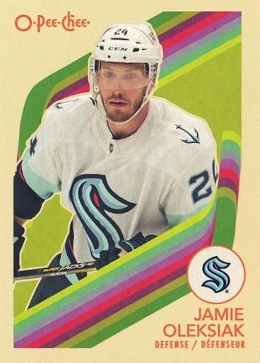 #399 Jamie Oleksiak - Seattle Kraken - 2023-24 O-Pee-Chee - Retro Hockey