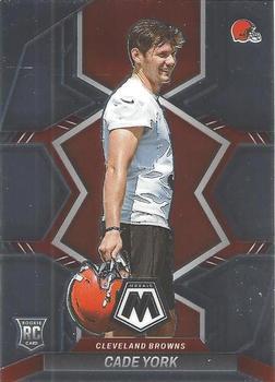#399 Cade York - Cleveland Browns - 2022 Panini Mosaic Football