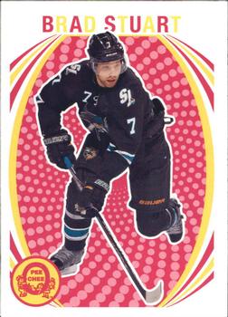 #399 Brad Stuart - San Jose Sharks - 2013-14 O-Pee-Chee - Retro Hockey
