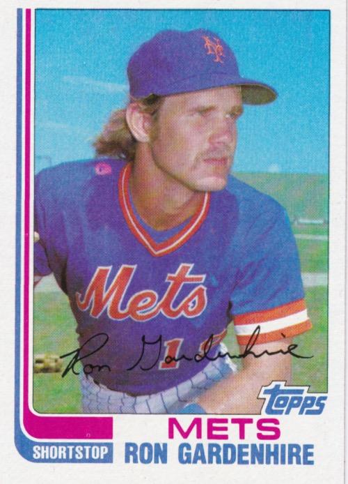 #39T Ron Gardenhire - New York Mets - 1982 Topps Traded Baseball