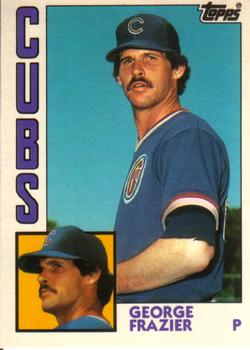#39T George Frazier - Chicago Cubs - 1984 Topps Traded Baseball