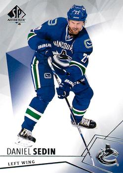 #39 Daniel Sedin - Vancouver Canucks - 2015-16 SP Authentic Hockey