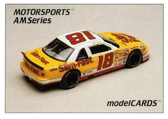 #39 Greg Sacks' Car - Hendrick Motorsports - 1992 Motorsports Modelcards AM Series Racing
