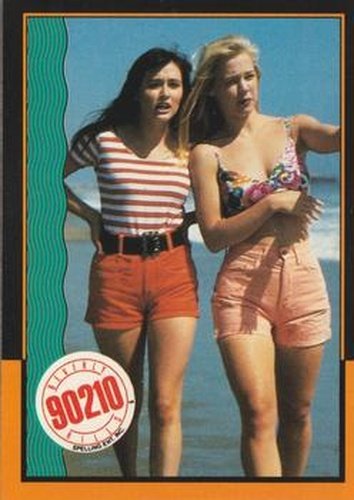 #39 Trivia Question #5 QQ - 1991 Topps Beverly Hills 90210