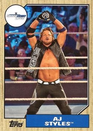 #39 AJ Styles - 2017 Topps WWE Heritage Wrestling