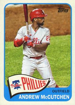 #T65-39 Andrew McCutchen - Philadelphia Phillies - 2021 Topps - 1965 Topps Redux Baseball