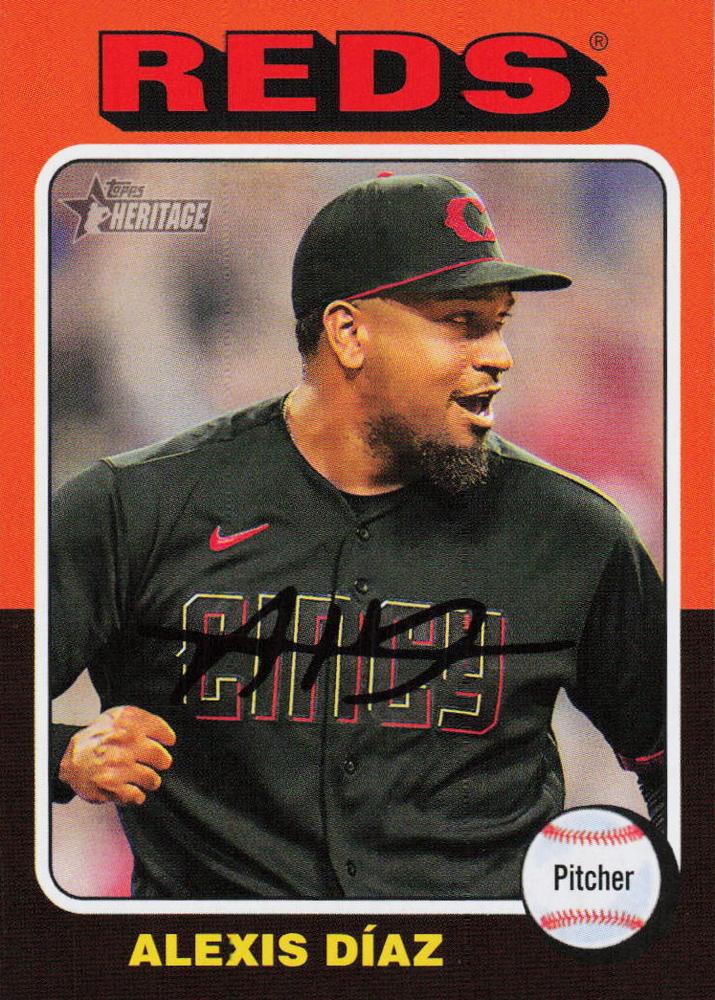 #39 Alexis Díaz - Cincinnati Reds - 2024 Topps Heritage Baseball