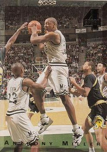 #39 Anthony Miller - Michigan State Spartans / Golden State Warriors - 1994 Classic Four Sport