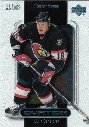 #39 Marian Hossa - Ottawa Senators - 1999-00 Upper Deck Ovation Hockey