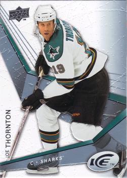 #39 Joe Thornton - San Jose Sharks - 2008-09 Upper Deck Ice Hockey