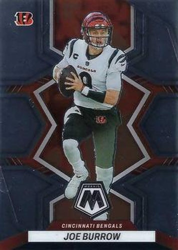 #39 Joe Burrow - Cincinnati Bengals - 2022 Panini Mosaic Football