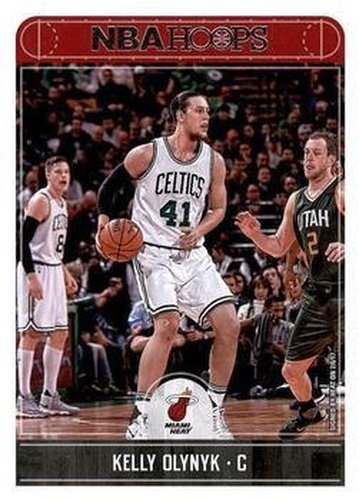 #39 Kelly Olynyk - Miami Heat - 2017-18 Hoops Basketball