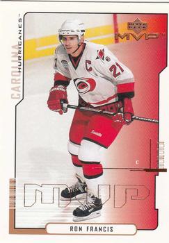 #39 Ron Francis - Carolina Hurricanes - 2000-01 Upper Deck MVP Hockey