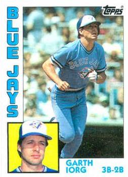 #39 Garth Iorg - Toronto Blue Jays - 1984 Topps Baseball