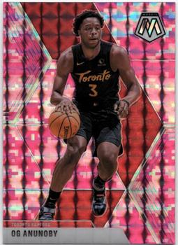 #39 OG Anunoby - Toronto Raptors - 2019-20 Panini Mosaic - Camo Pink Basketball