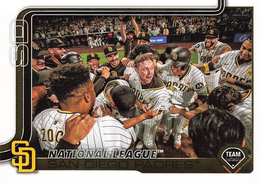 #39 San Diego Padres - San Diego Padres - 2025 Topps Baseball