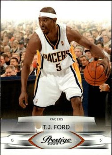 #39 T.J. Ford - Indiana Pacers - 2009-10 Panini Prestige Basketball