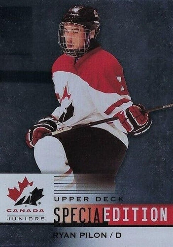 #SE-39 Ryan Pilon - Canada - 2014 Upper Deck Team Canada Juniors - Special Edition Hockey
