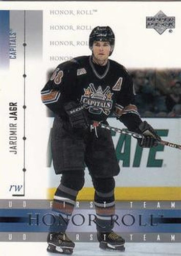 #39 Jaromir Jagr - Washington Capitals - 2001-02 Upper Deck Honor Roll Hockey