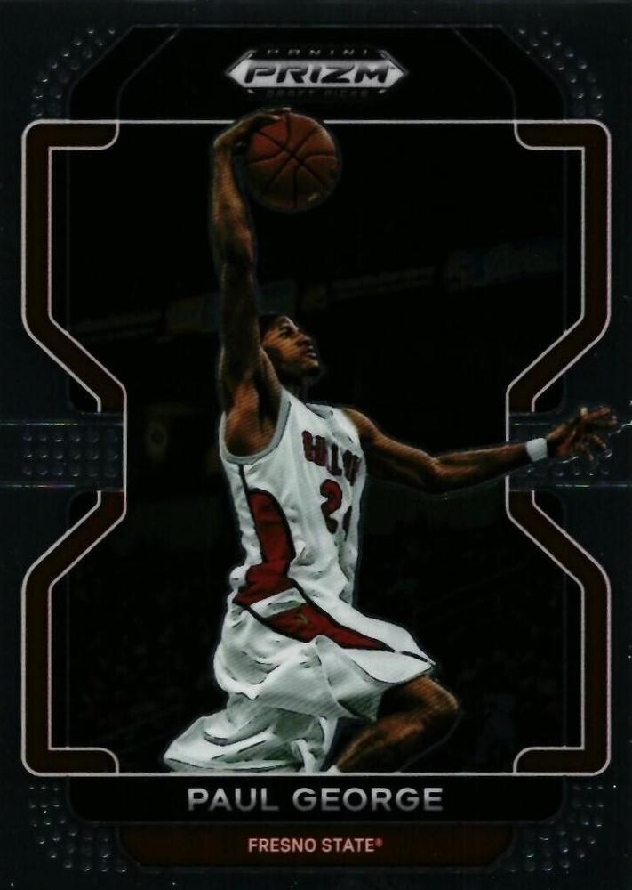 #39 Paul George - Fresno State Bulldogs - 2022 Panini Prizm Draft Picks Basketball
