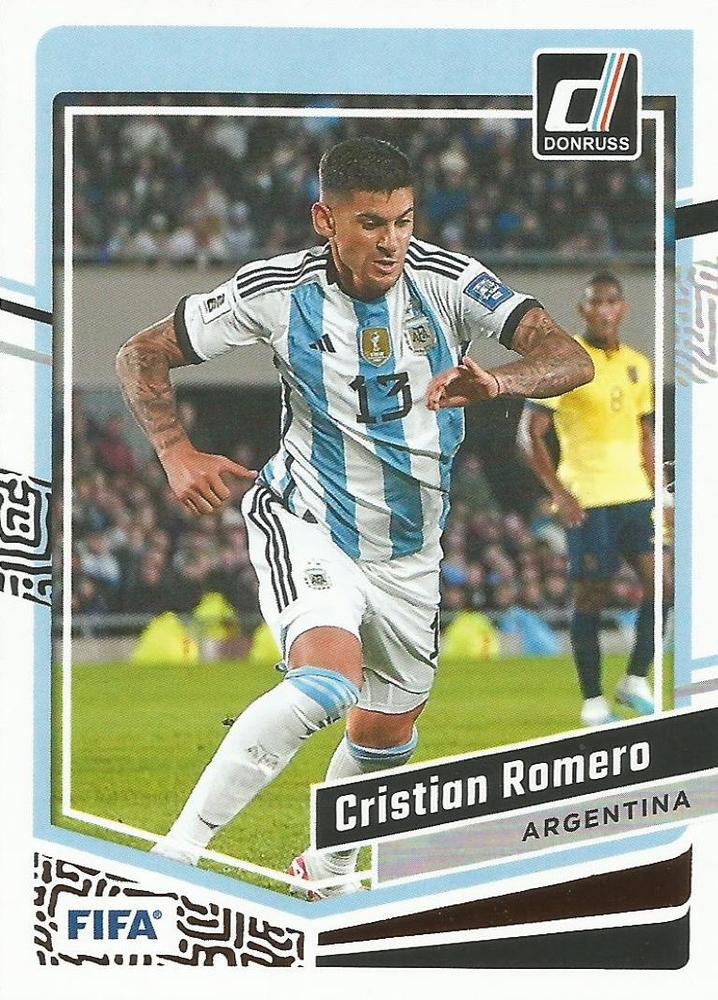 #3 Cristian Romero - Argentina - 2023-24 Donruss Soccer