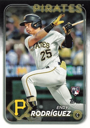 #3 Endy Rodríguez - Pittsburgh Pirates - 2024 Topps Baseball