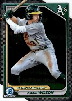 #BCP-3 Jacob Wilson - Oakland Athletics - 2024 Bowman - Chrome Prospects Baseball