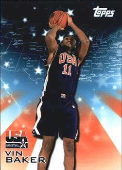 #3 Vin Baker - USA - 2000 Topps Team USA Basketball