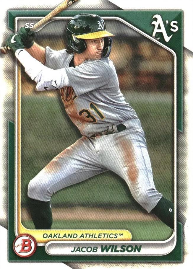 #BP-3 Jacob Wilson - Oakland Athletics - 2024 Bowman - Prospects Baseball