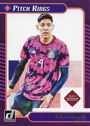 #3 Edson Alvarez - Mexico - 2021-22 Donruss - Pitch Kings Soccer
