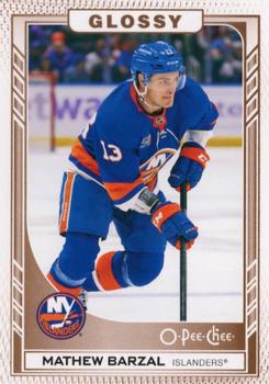 #R-3 Mathew Barzal - New York Islanders - 2023-24 O-Pee-Chee Glossy Gold Hockey