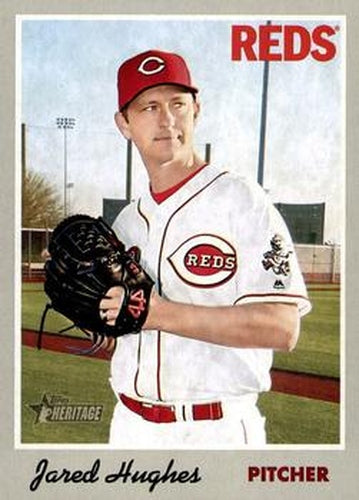 #3 Jared Hughes - Cincinnati Reds - 2019 Topps Heritage Baseball