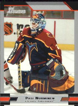 #3 Pasi Nurminen - Atlanta Thrashers - 2003-04 Bowman Draft Picks and Prospects Hockey