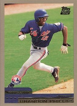 #T3 Brandon Phillips - Montreal Expos - 2000 Topps Traded & Rookies Baseball