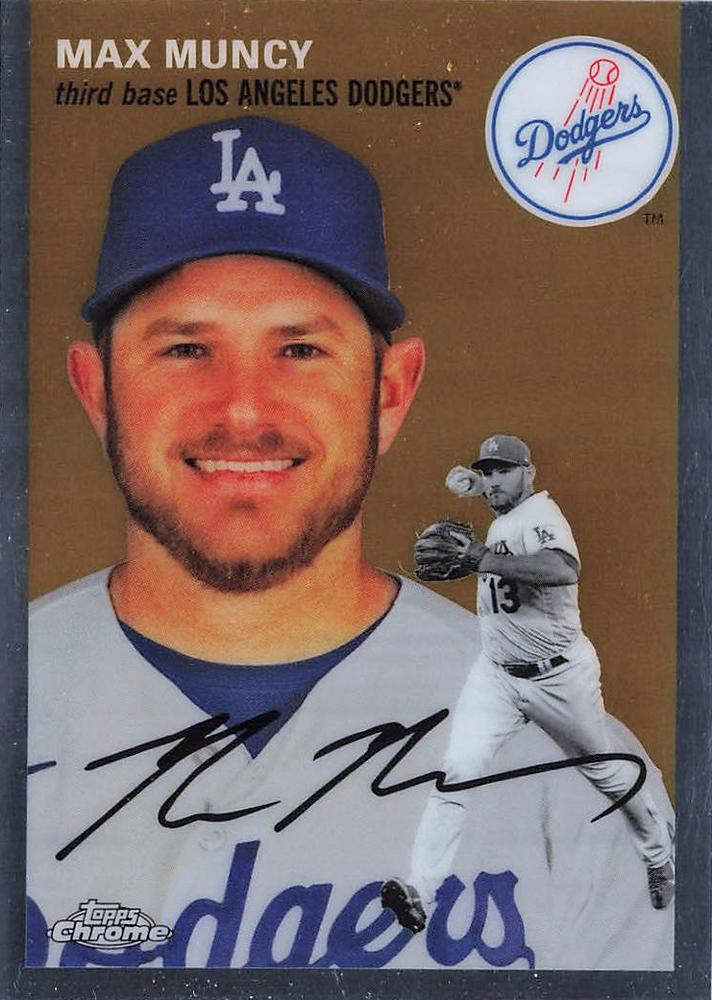 #3 Max Muncy - Los Angeles Dodgers - 2023 Topps Chrome Platinum Anniversary Baseball