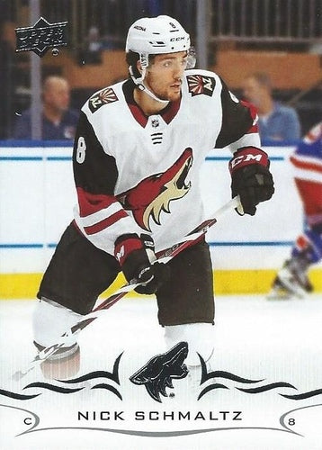 #503 Nick Schmaltz - Arizona Coyotes - 2018-19 Upper Deck Hockey