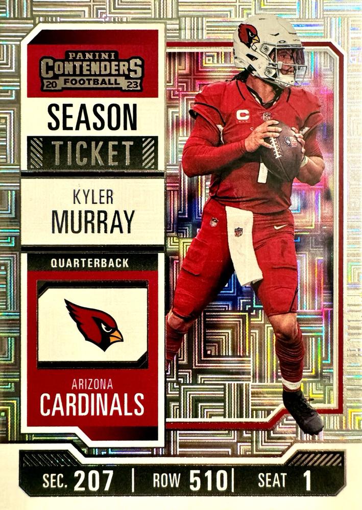 #3 Kyler Murray - Arizona Cardinals - 2023 Panini Contenders Football