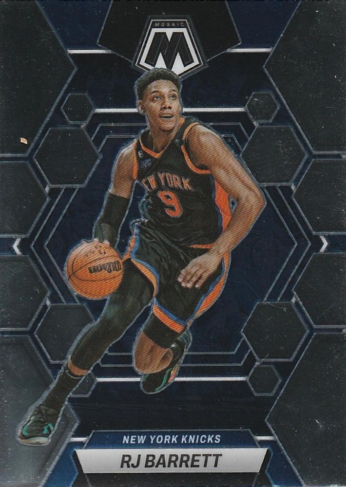 #3 RJ Barrett - New York Knicks - 2022-23 Panini Mosaic Basketball