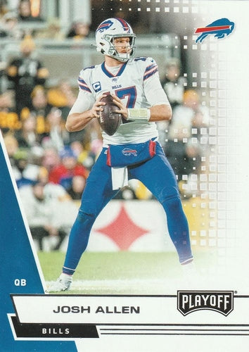 #3 Josh Allen - Buffalo Bills - 2020 Panini Playoff Football