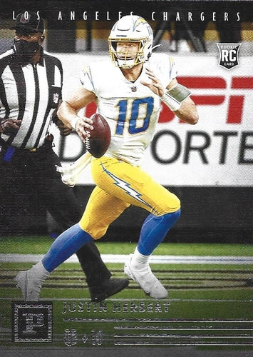 #PA-3 Justin Herbert - Los Angeles Chargers - 2020 Panini Chronicles - Panini Football
