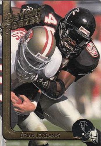 #3 Brian Jordan - Atlanta Falcons - 1991 Action Packed Football