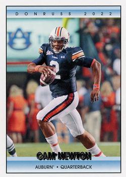 #3 Cam Newton - Auburn Tigers - 2022 Panini Chronicles Draft Picks - Donruss Retro Football