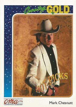 #3 Mark Chesnutt - 1992 Sterling Country Gold