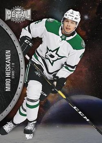 #3 Miro Heiskanen - Dallas Stars - 2021-22 Skybox Metal Universe Hockey