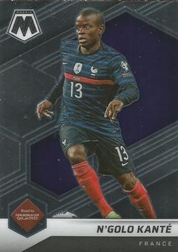 #3 N'Golo Kante - France - 2021-22 Panini Mosaic Road to FIFA World Cup Soccer