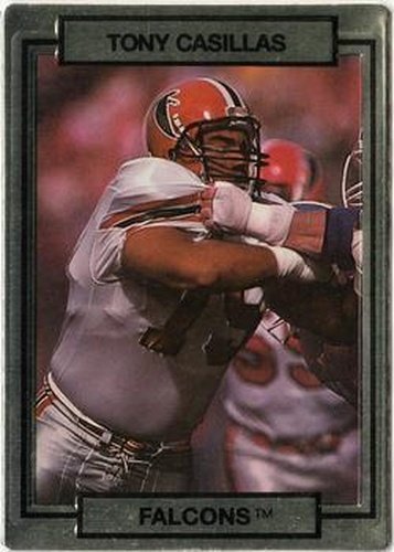 #3 Tony Casillas - Atlanta Falcons - 1990 Action Packed Football