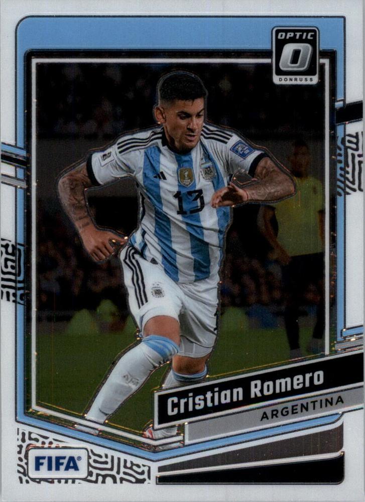 #3 Cristian Romero - Argentina - 2023-24 Donruss - Optic Soccer