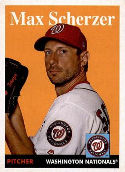 #3 Max Scherzer - Washington Nationals - 2019 Topps Archives Baseball