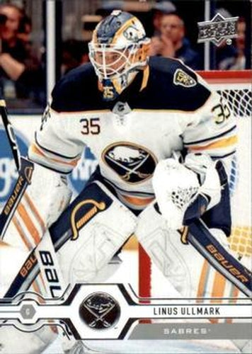 #503 Linus Ullmark - Buffalo Sabres - 2019-20 Upper Deck Hockey