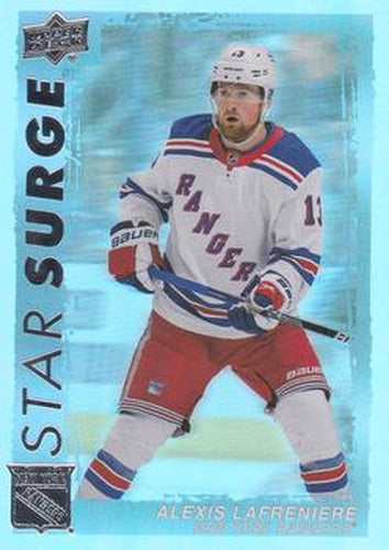 #SS-3 Alexis Lafreniere - New York Rangers - 2023-24 Upper Deck - Star Surge Hockey